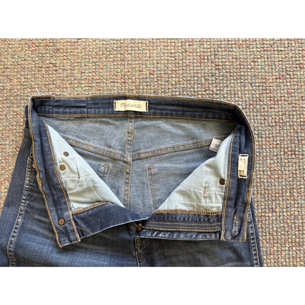 Madewell High-Rise Skinny Skinny Jeans Dark Wash Blue Stretch Womens 27 - Picture 6 of 10